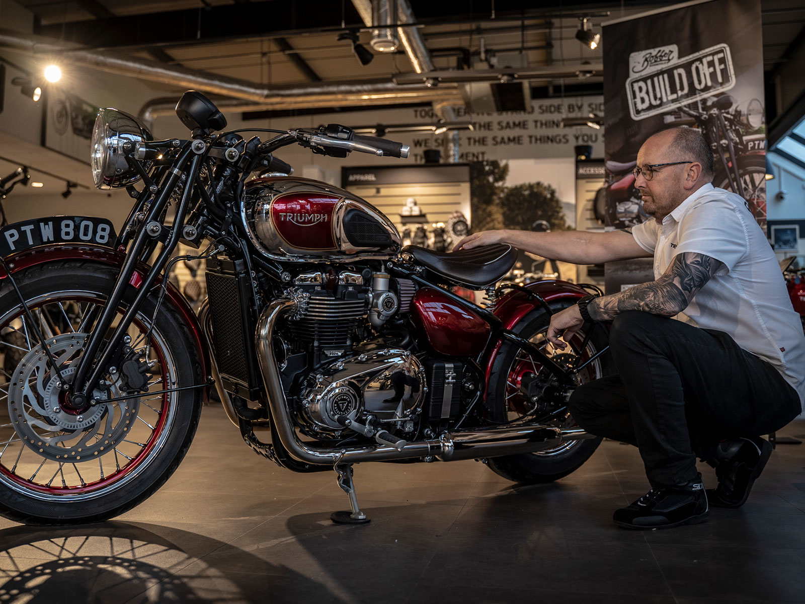 your bike is in safe hands with Pure Triumph